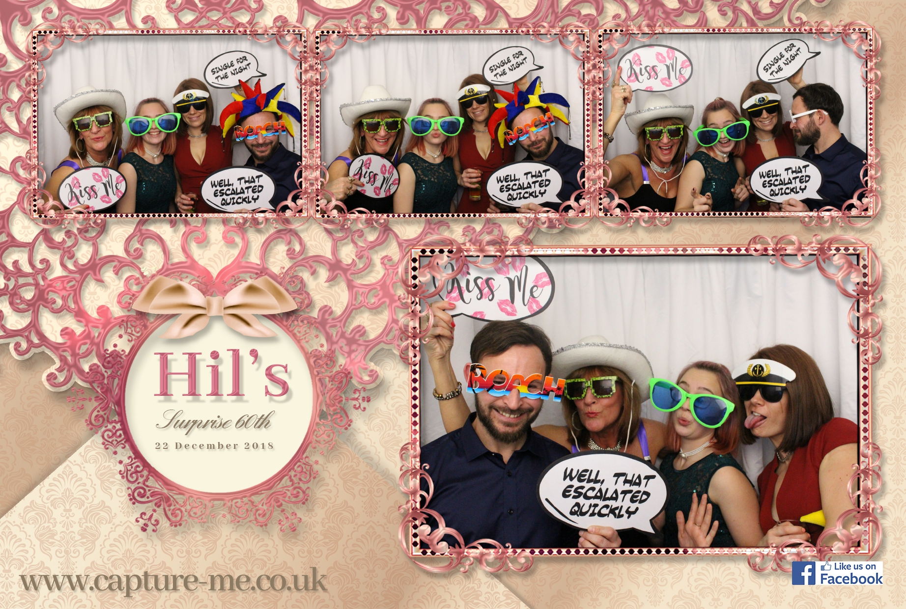 Image from Hilary’s 60th